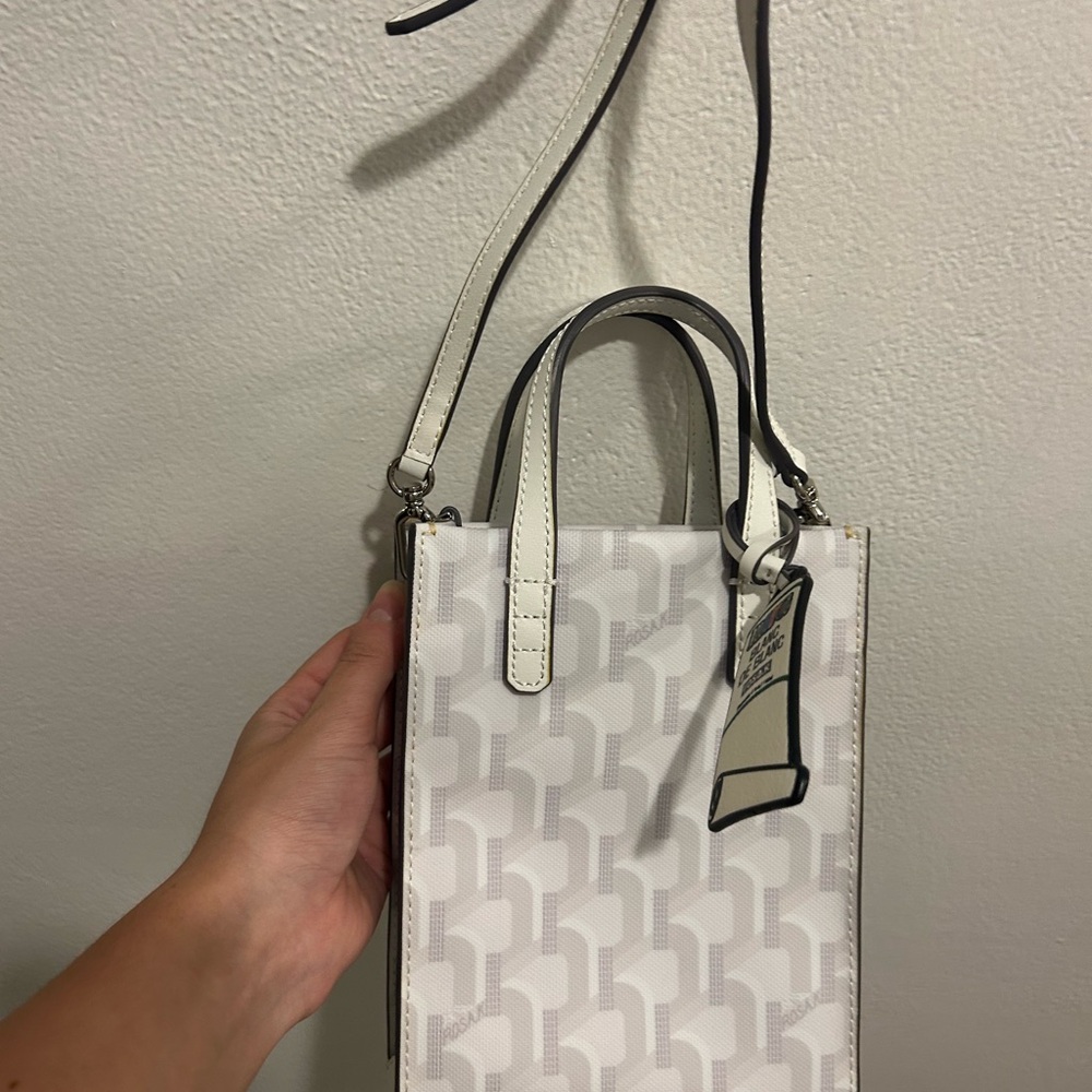Rosa.K Cabas Monogram Tote Crossbody Bag